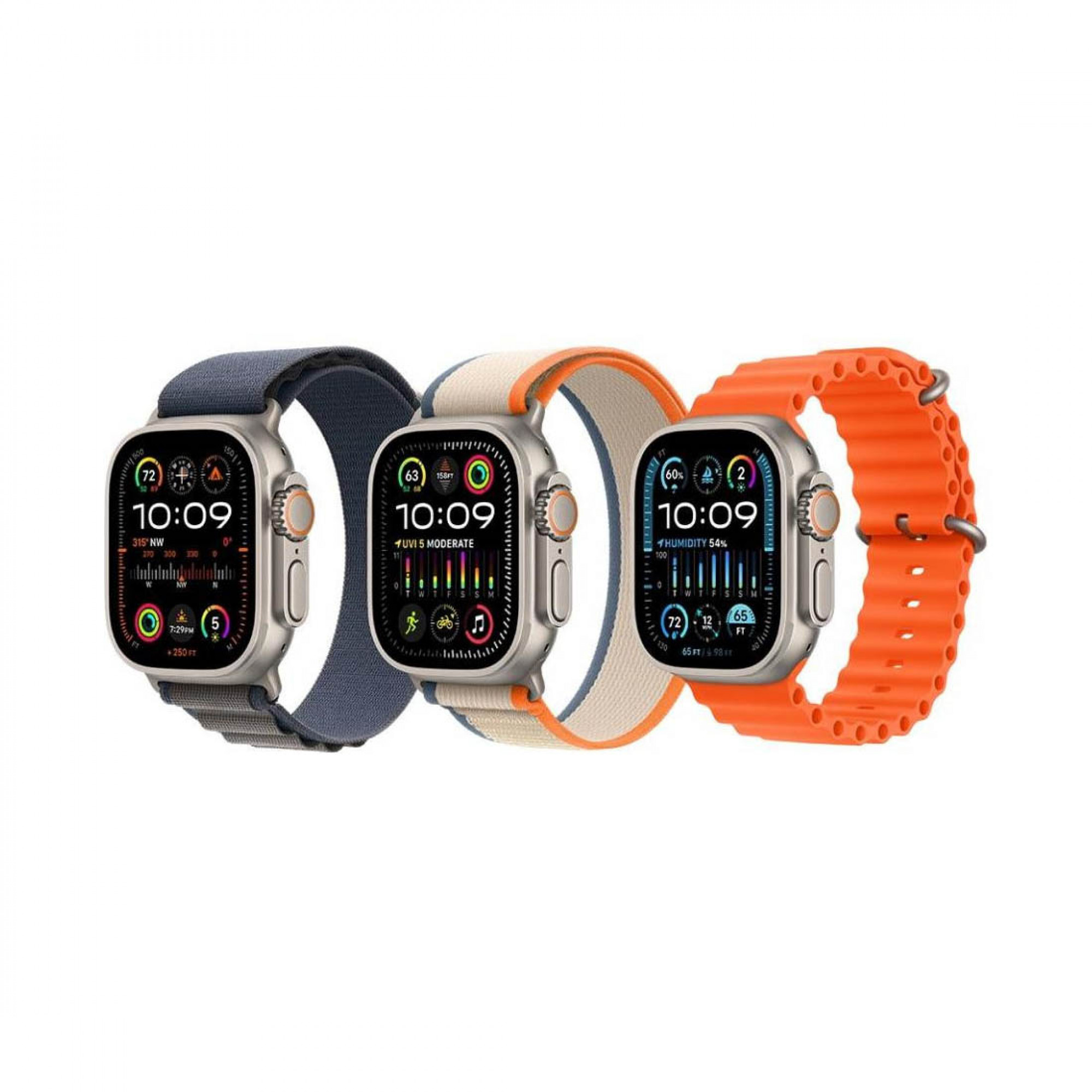 Apple Watch Ultra 2 GPS + Cellular 49mm Titanium Case with Blue Alpine Loop - L (MREQ3) б/у